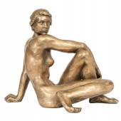 Fritz Klimsch (Frankfurt/M. 1870 - Saig 1960) Bronze-Skulptur 'Schauende'. Limitpreis:	7.000 €