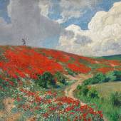 Fritz von Wille Mohnblüte Öl auf Leinwand 126 x 150cm Ergebnis: 58.050 Euro* *Int. Auktionsrekord für diesen Künstler 