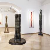 Ausstellungsansicht: Galerie bei der Albertina ▪ Zetter: JOANNIS AVRAMIDIS. Malerei & Skulptur