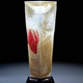 Katalognummer 83: Bedeutende Vase "Magnolia Linné", Emile Gallé, Nancy, datiert 1902, Katalogpreis: 70.000 - 100.000 €