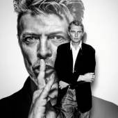 Gavin Evans Vor seinem bekannten Shh-Porträt von David Bowie