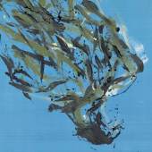 Georg Baselitz, Eine elektrische Divergenz, 2023 Oil on canvas 200 x 120 cm (78.74 x 47.24 in)