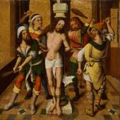 Geißelung Christi  Meister der Aachener Schranktüren, um 1480