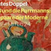 Hans Purrmann, Stillleben mit roter Decke, um 1909, Foto: Wolfgang Fuhrmannek, Hessisches Landesmuseum Darmstadt © VG Bild-Kunst, Bonn 2023 