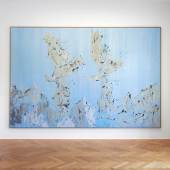   Die Seele läuft barfuß auf Sigmunds Füßen, 2024  Oil on canvas 300 x 450 cm (118.11 x 177.17 in)