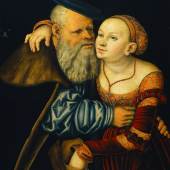 Lucas Cranach d. Ä., Das ungleiche Paar, 1531, Tempera auf Holz © Gemäldegalerie der Akademie der bildenden Künste Wien