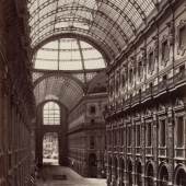 Giorgio Sommer (1834–1914), Mailand: Galleria Vittorio Emanuele II, um 1868–1873