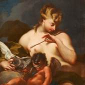 Giovanni Battista Pittoni (1687 – 1767) Venus und Amor | Öl auf Leinwand | 95 x 75 cm Taxe: € 20.000 – 30.000