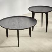 Gleda Lounge-Table Side-Table Oak-Ebonised