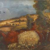 Otto Dix (Gera 1891 - 1969 Singen) Der Erntewagen, 1941, Öl/Tempera/Holz, 80 x 100 cm erzielter Preis € 158.900 