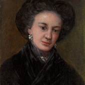 Francisco José de Goya Y Lucientes Portrait of the actress Rita Luna oil on canvas 16¾ by 13⅜ in.; 42.6 by 34.1 cm.  Estimate $1/1.5 million
