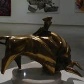 Igor Grechannyk, Die Entführung Europas Bronze-Skulptur (H 21 B 16 L 30)