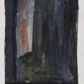 Günther Förg Fenster, 1986 Gouache und Tusche 26,3 x 17,2 cm / 10.3 x 6.7 inches Ergebnis: € 4.701