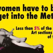 Bildnachweis: Guerrilla Girls, Do Women Have To Be Naked To Get Into The Met.Museum?, 1989, © Guerrilla Girls, courtesy guerrillagirls.com  Gestaltung: Fons Hickmann m23