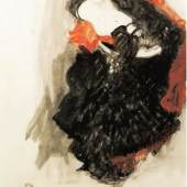 Gustav Klimt Studie zum Bild »Judith«, um 1908 Leopold Museum, Wien