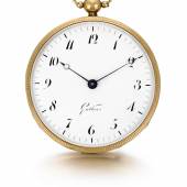 Gutkaes - quarter repeating open-faced clock watch, 1820 - Sotheby's Geneva 11 November 2019