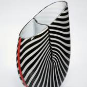 Vase, Lino Tagliapietra, Murano 1988, H. 32 cm. Sammlung H-QUADRAT (Foto Horst Kolberg) 