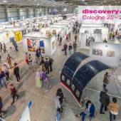 Halle der Discovery Art Fair Cologne