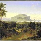 August Wilhelm Julius Ahlborn
Blick auf Palermo mit dem Monte Pellegrino, 1831 © Hamburger Kunsthalle / bpk, Photo: Elke Walford