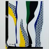 263 Roy Lichtenstein,  1923 New York – 1997 ebenda  OHNE TITEL (BMW ART CAR), 1977 Farbserigrafie. Sichtmaß: 68,7 Schätzpreis : € 2.000 - 3.000