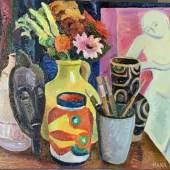 Hana Vater, Still Life With African Mask