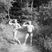 Eugen Hauber, „Thalersee-Tarzan“, 27.6.1965,  Multimediale Sammlungen/UMJ