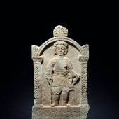 Marmor-Grabstein eines Venators, römisch, drittes Jahrhundert nach Christus. SP: 35000 Euro