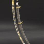Luxus-Geschenksäbel, Thüringisches Husaren-Regiment Nr. 12, 1830. Zuschlag: 21000 Euro
