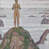 Ferdinand Hodler, Blick ins Unendliche III, 1903 Öl auf Leinwand, 100 x 80 cm Musée cantonal des Beaux-Arts, Lausanne, Ankauf, 1994 Foto © Musée cantonal des Beaux-Arts de Lausanne / Nora Rupp