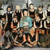 Marlene Dumas, "The Teacher (Sub B)", 1987, Öl auf Leinwand, 160 x 200 cm © Marlene Dumas Foto: Kunsthalle zu Kiel, Martin Frommhagen