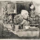 Honoré Daumier, L'odorat, 1839, Kunsthalle Bremen – Der Kunstverein in Bremen, Kupferstichkabinett