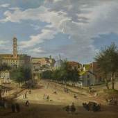 Giovanni Paolo Panini, Rome, a view of the Forum looking towards the Capitol, 1751 Oil on canvas 57.8 x 94 cm, est. £1-1.5 million