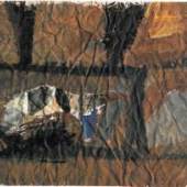 Joseph Beuys, Spiegelung eines erschlagenen Tiers, 1960  Städtische Galerie im Lenbachhaus, München   