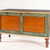 Olde Hope Paint-Decorated Blanked Chest from c. 1830-1840 ©Olde Hope