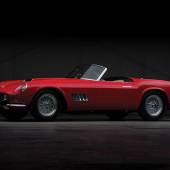  1959 Ferrari 250 GT LWB California Spider by Scaglietti, (Est. €7,500,000 - €9,500,000).