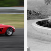Edoardo Lualdi-Gabardi drives the 250 GTO at the 8 July 1962 Trento-Bondone hill climb, where it placed 1st in class and 6th overall (Courtesy of The Klemantaski Collection)