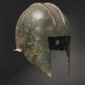 Später illyrischer Helm, nordgriechisch, 5. bis 4. Jahrhundert vor Christus. Zuschlag:12000 Euro