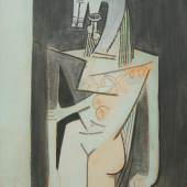 Wifredo Lam- Standing Woman - Cernuda Arte