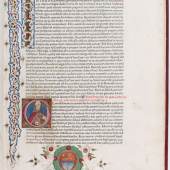 Augustinus, De civitate dei Augustinus, Aurelius. De civitate dei. Rom, Konrad Sweynheym u. Arnold Pannartz, 1468. Schätzpreis:	70.000 €
