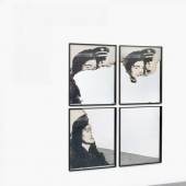 Douglas Gordon "Self Portrait of You + Me (four Jackies)" 2008 Mischtechnik Je 114 x 91,8cm Taxe: 8.000 - 12.000 Euro 
