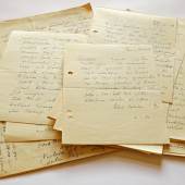 Auswahl an Briefen von Alfred Polgar an Carl Seelig - © Österreichische Nationalbibliothek