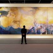 Zao Wou-Ki, Juin-Octobre 1985 Sold for HK$510,371,000 / US$ 65,245,829