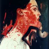 Wolfgang Isle, Ohne Titel, 95-491, 1995, Öl auf Leinwand, 160 x 110 cm