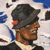 WALDE, Alfons ca 1930 Tiroler Hozknecht, 39 x 36 cm  € 50.000 - 100.000