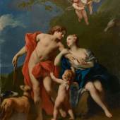 Jacopo Amigoni, Venus and Adonis, oil on canvas (est. £300,000-500,000)