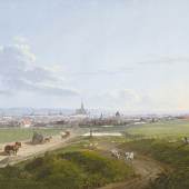 akob Alt | Blick auf Wien von der Spinnerin am Kreuz, 1817 | Albertina, Wien