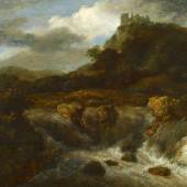 Jakob Isaackszoon van Ruisdaels „Wasserfall in Burg Bentheim“ für 87.500 Euro