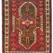 James Cohen Antique Carpets - Early to Mid 19th century 'Sewan' Kazak, Caucasus, 180 x 230cm / 6'0