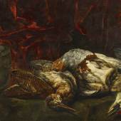 Jan Fyt (1611 – 1661) Jagdstillleben mit Singvögeln | Öl auf Leinwand | 39 x 58,5cm Ehemals Sammlung Arthur Maier, Karlsbad Schätzpreis: 5.000 – 8.000 Euro