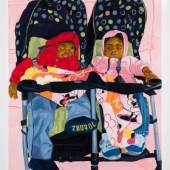 Casey Kaplan Jordan Casteel, Twins, 2017 Courtesy of the artist and the gallery
